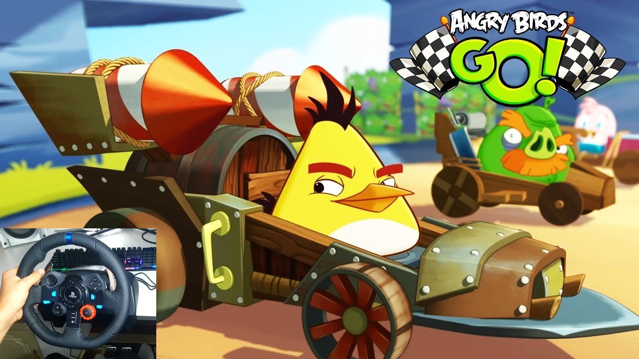 Angry Birds Go! 2.0 - Campaign 3: Bubbles | Steering Wheel Gameplay Walkthrough