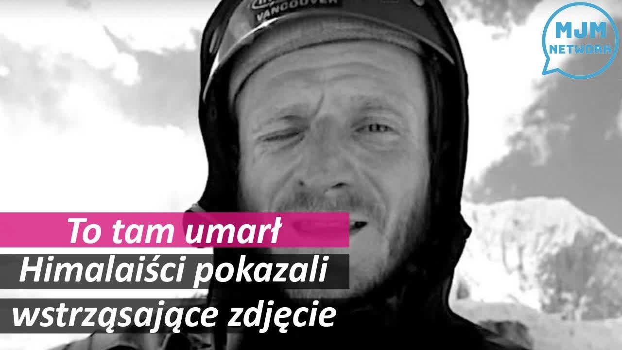 Łzy spadają na lód! To tam umarł Mackiewicz. Pokazali wstrząsające zdjęcie