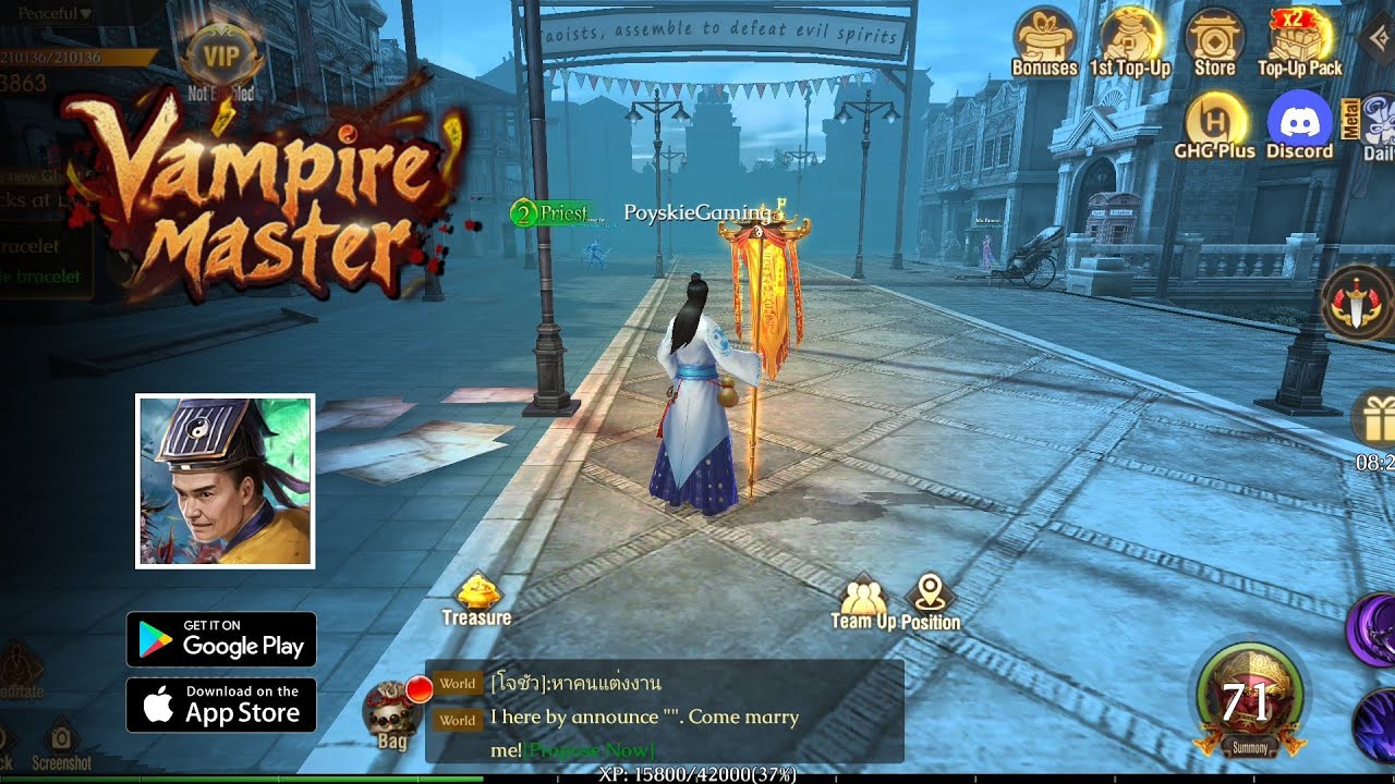 Vampire Master Gameplay - All Class Preview