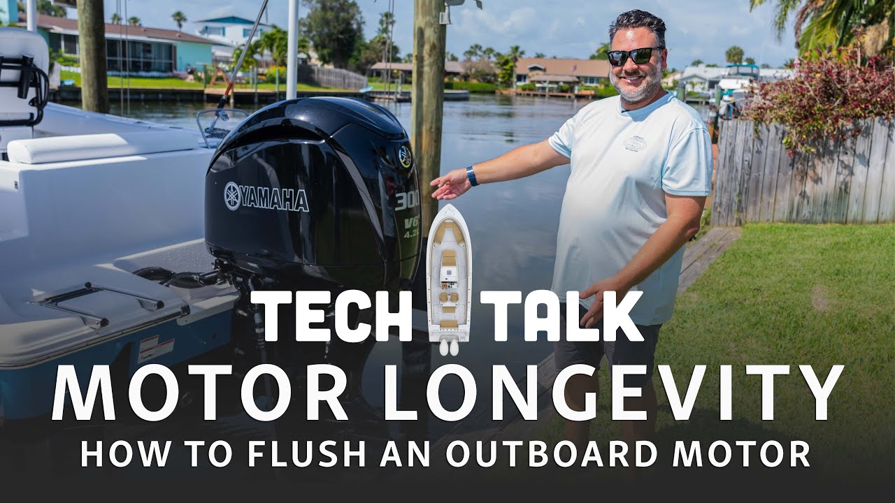 Tech Talk - Motor Longevity - How To Flush An Outboard Motor