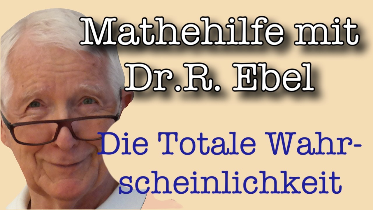 Herleitung der totalen Wahrscheinlichkeit