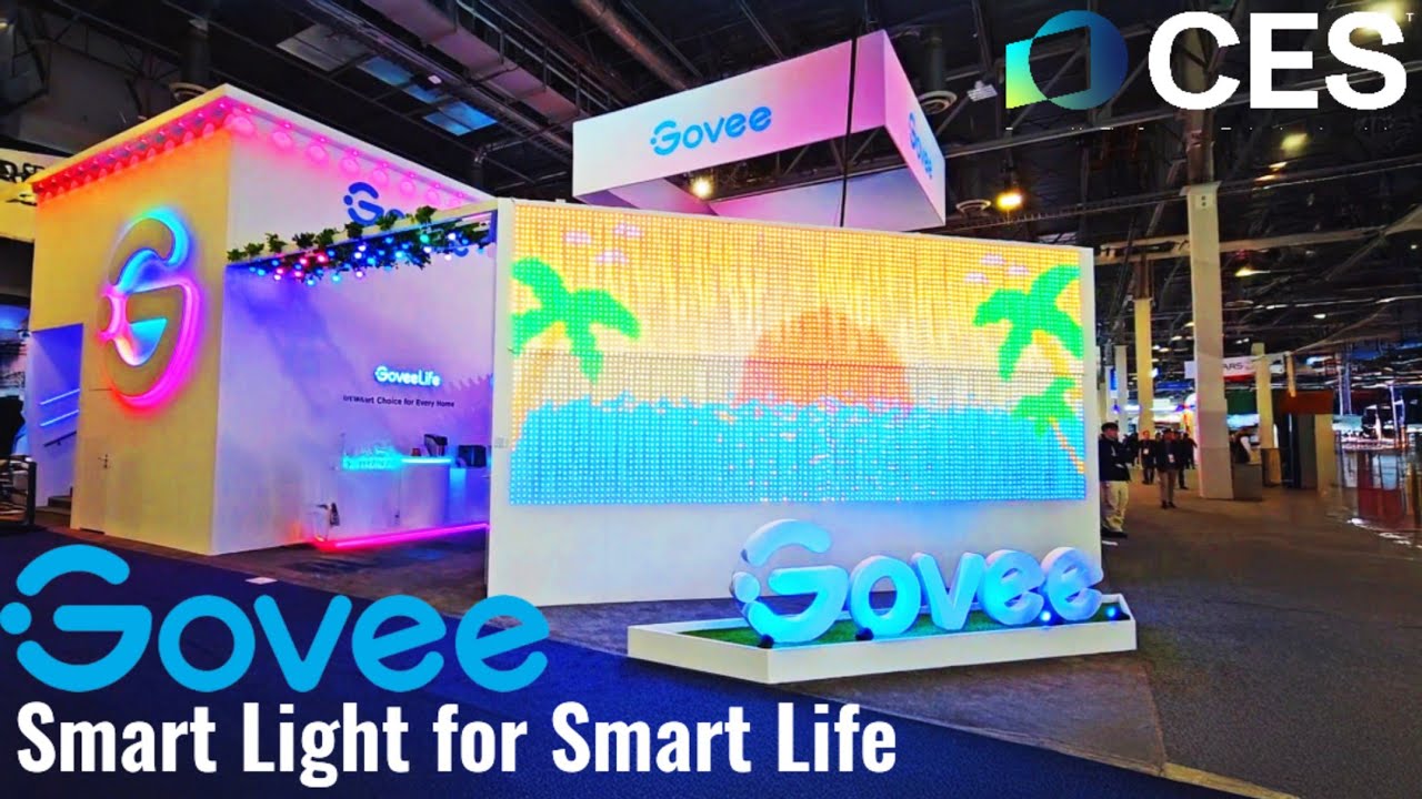 Govee Smart Light Showcase at CES 2025 | Full Tour