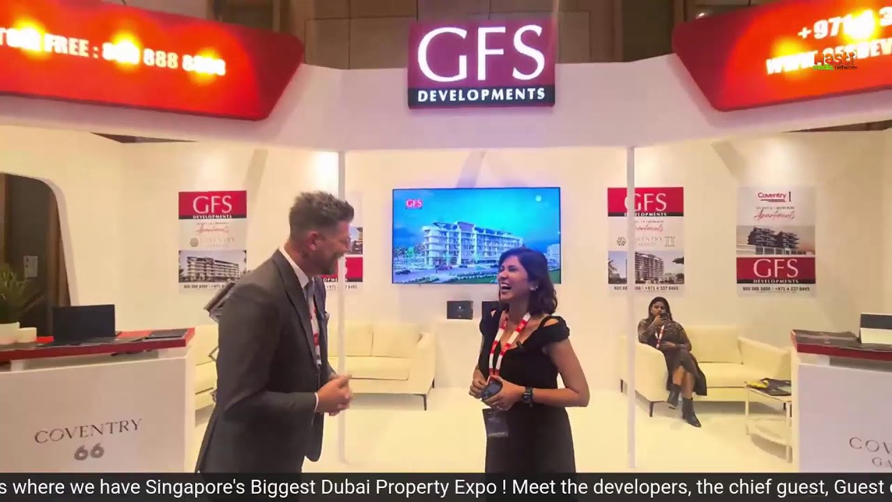 In conversation with GFS Developments @ Dubai Property Expo,Marina Bay Sands Singapore