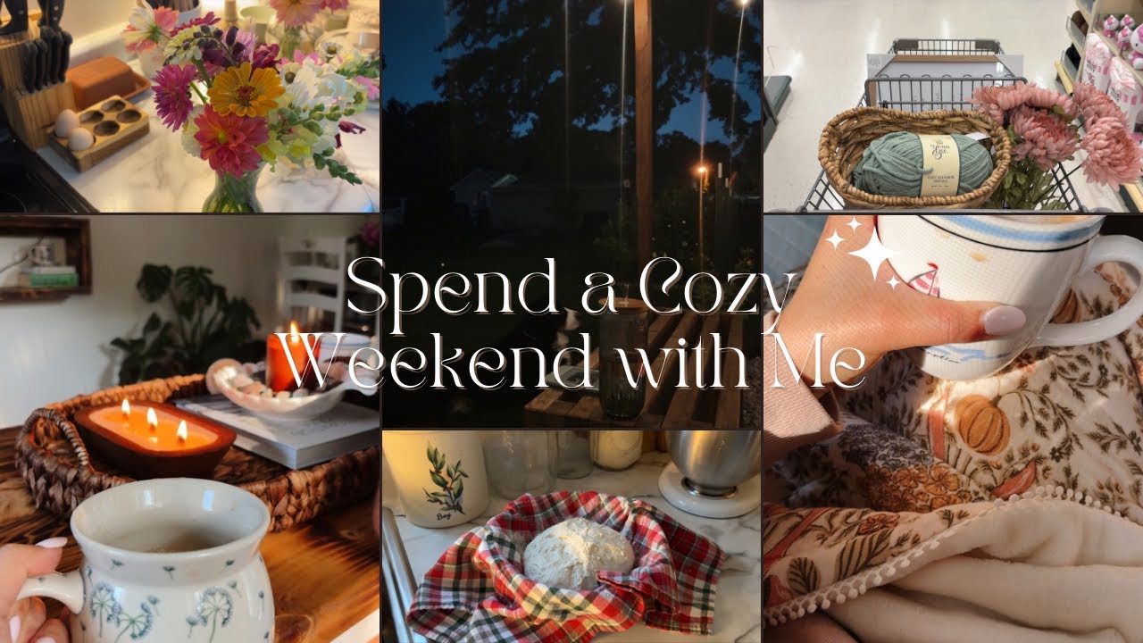 Weekend Reset 🕯️ | Fall Cooking, Thrifting & Organizing