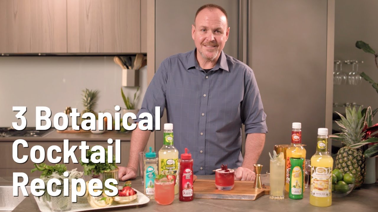 Cocktail Countdown: 3 Botanical Cocktail Recipes!
