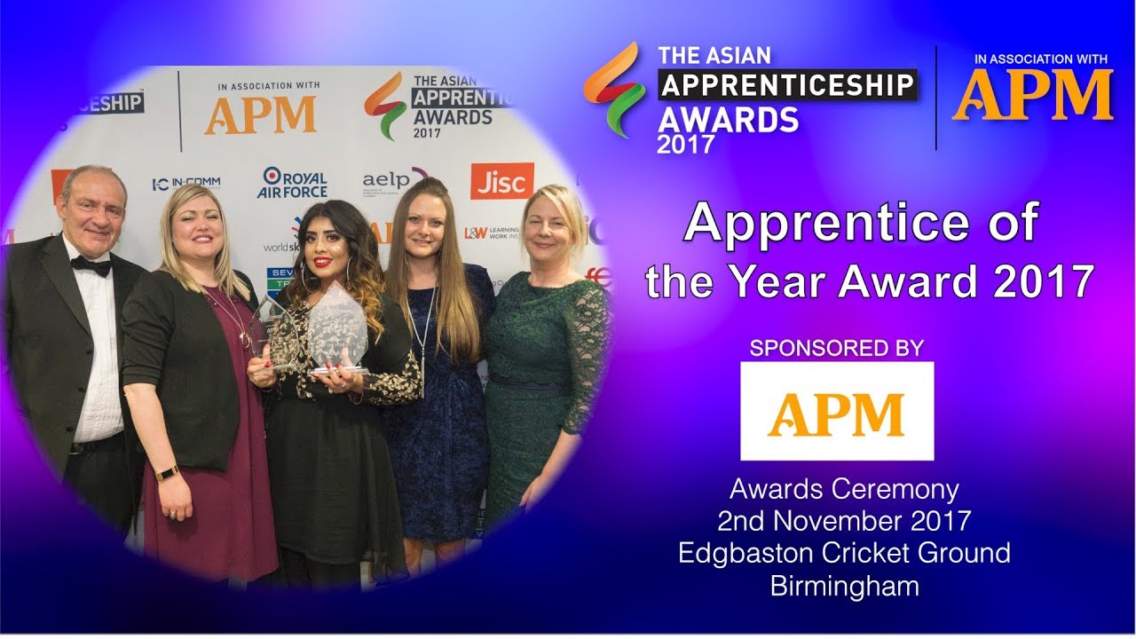 Apprentice of the Year Award - The Asian Apprenticeship Awards 2017
