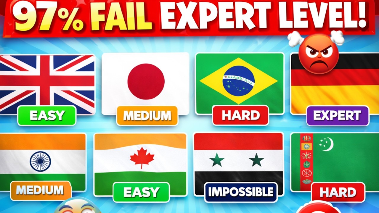 Guess 80 Flags of the World | Flags of the World Quiz