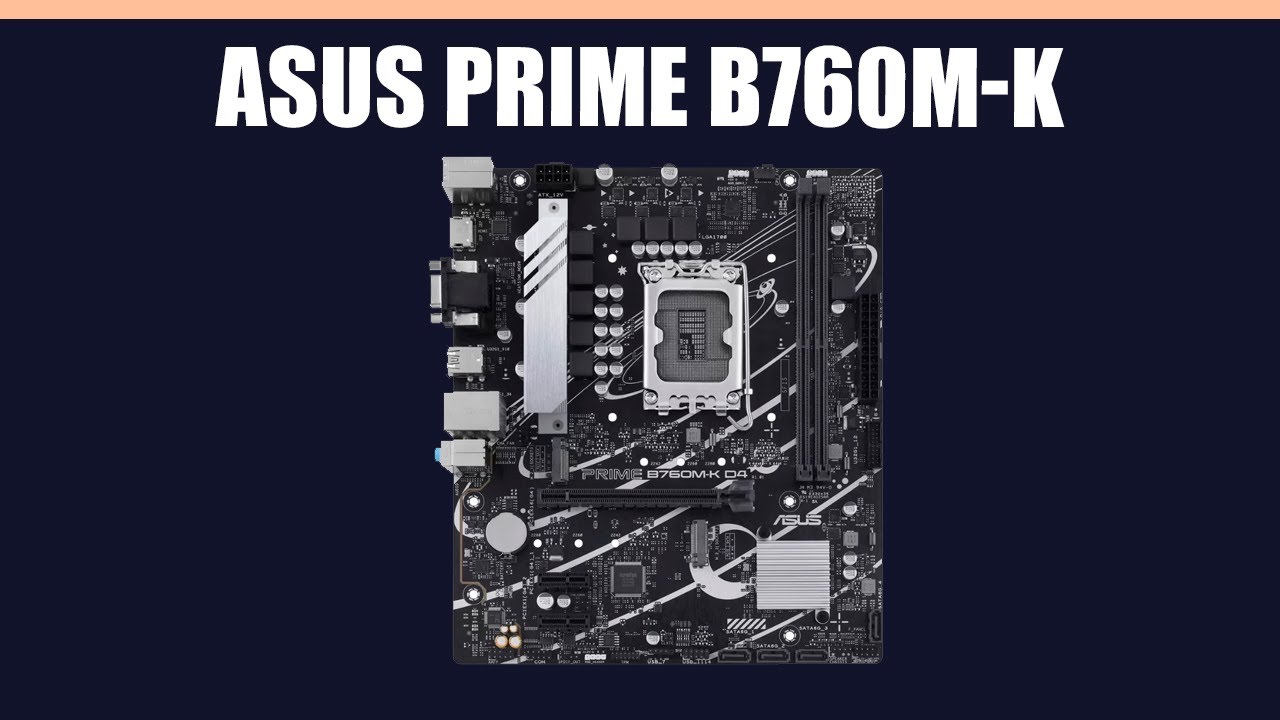 Материнская плата ASUS PRIME B760M-K