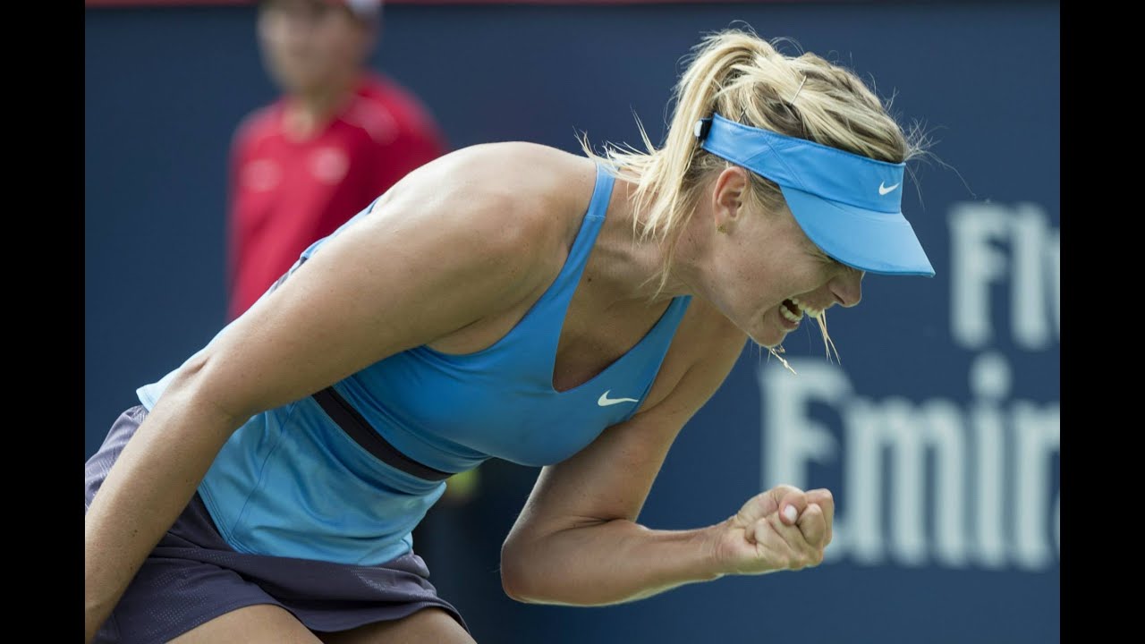 Maria Sharapova vs Garbine Muguruza - Montreal 2014 2nd round Highlight