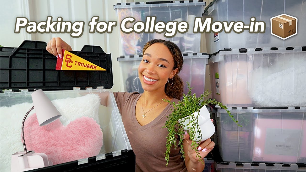 Собирайтесь со мной в День переезда в колледж! 📦 (второй курс Южно-Калифорнийского университета, ...