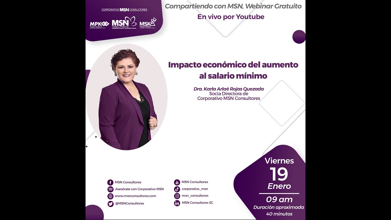 Impacto económico del aumento al salario mínimo
