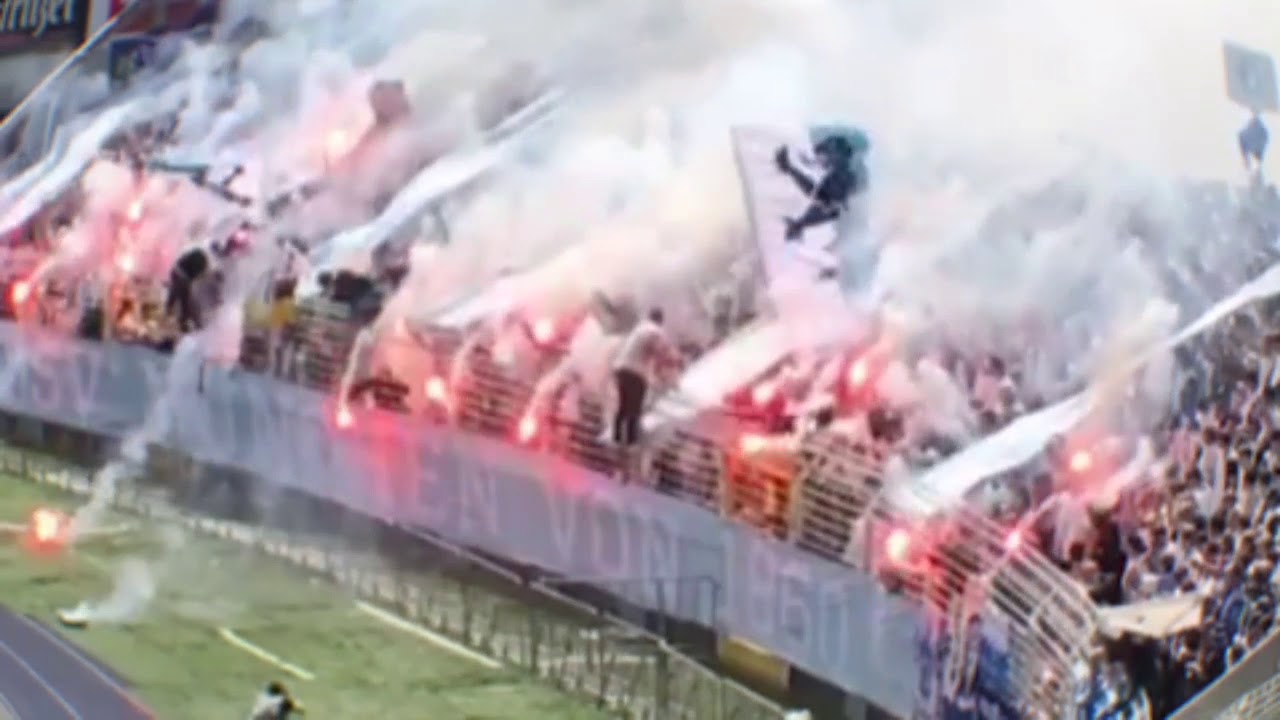 FC Carl Zeiss Jena - TSV 1860 M&uuml;nchen 18.05.2019 Pyro TSV 1860 M&uuml;nchen Ultras away | Ultras-Life