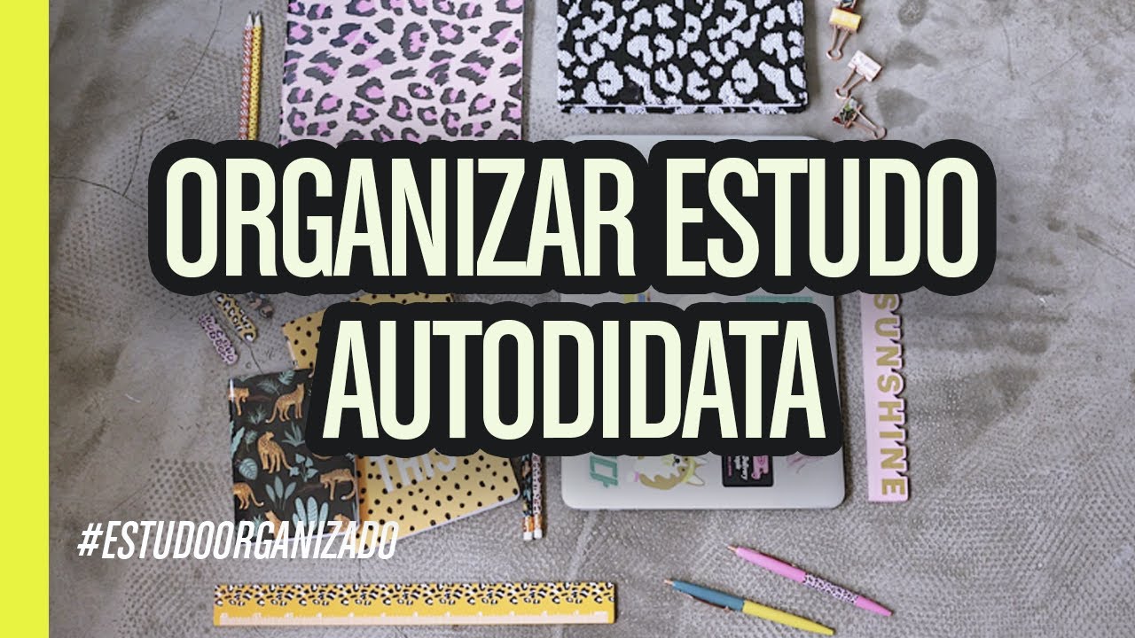 Como organizar o estudo autodidata