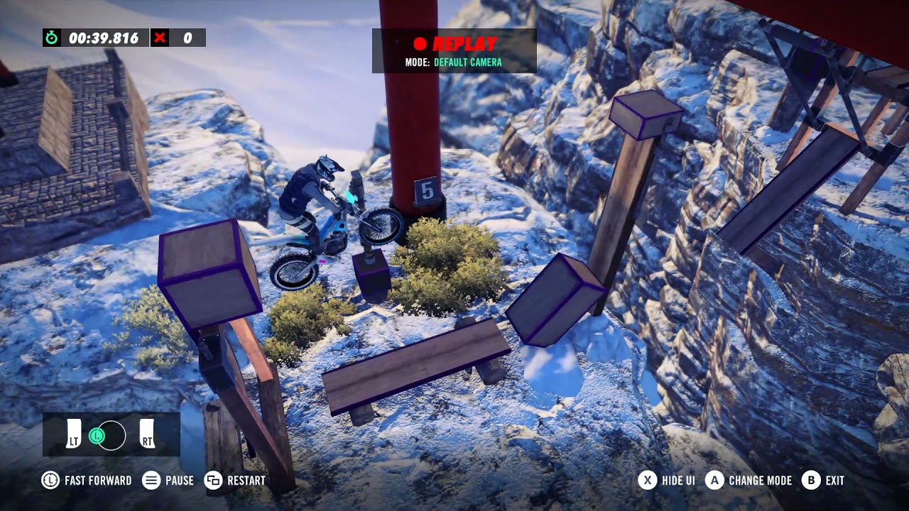 High Castle (Ninja Lvl 2) - Trials Rising Custom Track