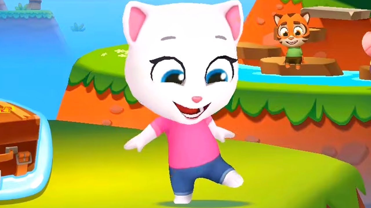 Talking Tom Splash Force Tom,Angela,Ben,Hank,Ginger New Update Part 2 (Android iOS Gameplay)