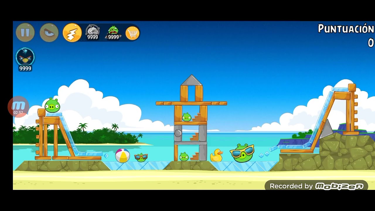 Angry Birds Classic: Surf And Turf All Levels Walkthrough. (Android) | Part 1
