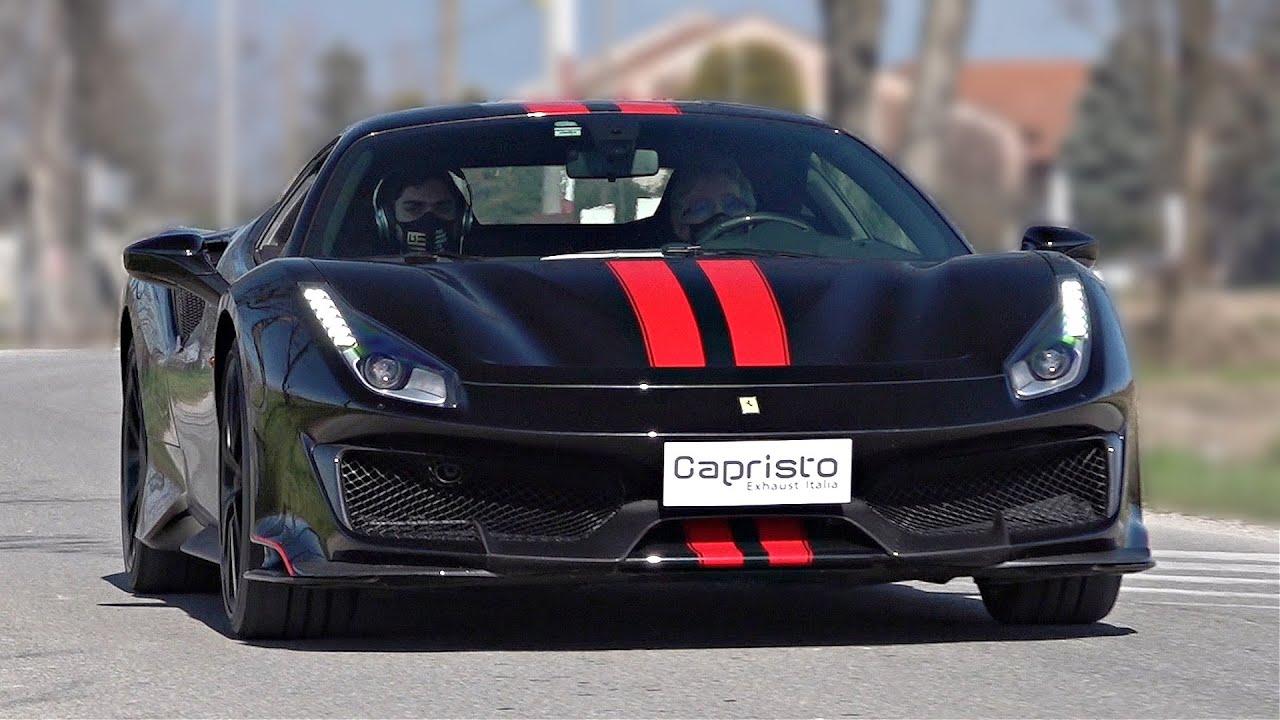 Ferrari 488 Pista with Capristo Exhaust & Downpipes 💥 | OnBoard, Accelerations, Revs & More!