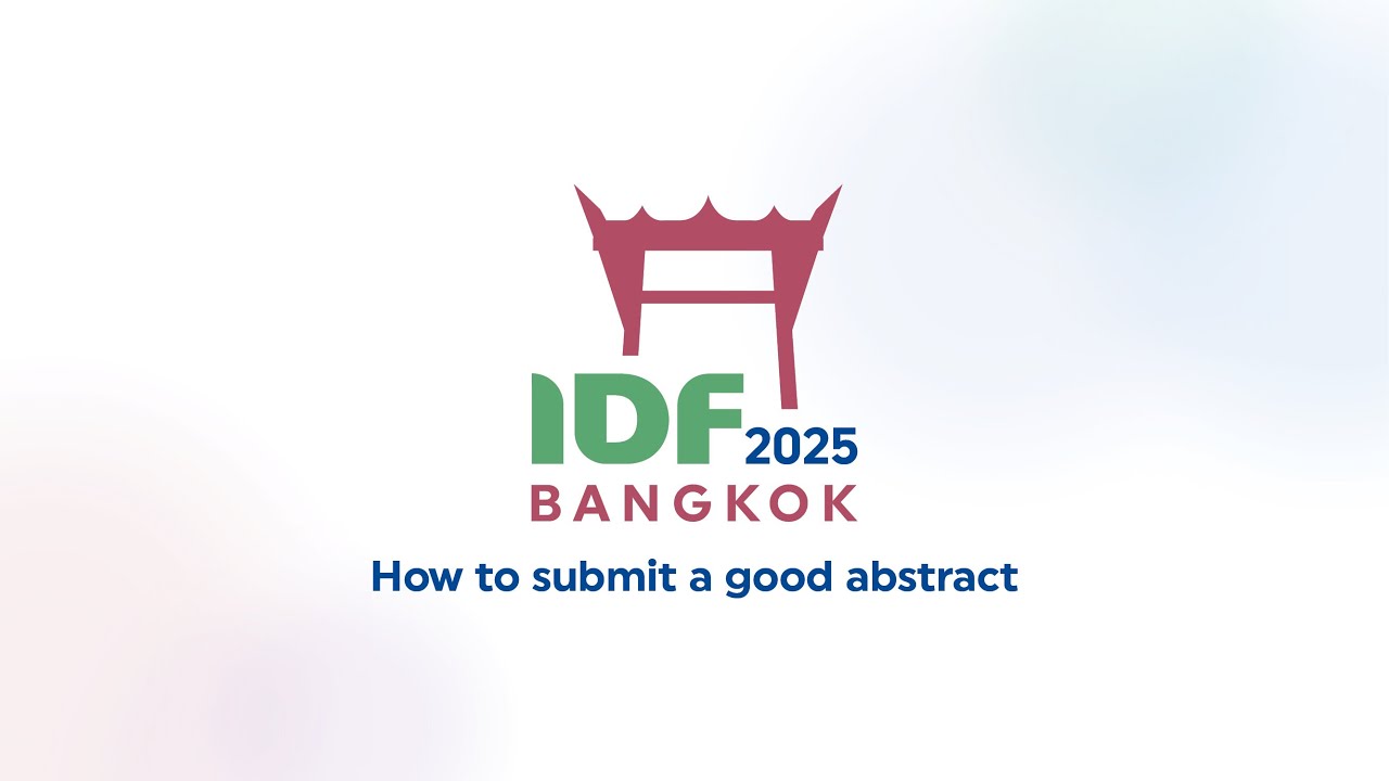 IDF World Diabetes Congress 2025 |  How to submit a good abstract