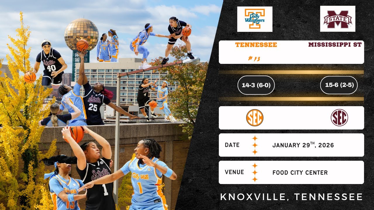 No. 15 Tennessee vs Mississippi State | SEC | 1.29.26