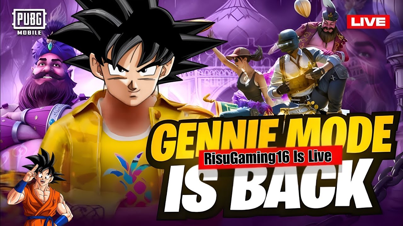 BGMI JENNIE MOD RETURN 4.2 😱 || WITH RISUGAMING16 #bgmi #live #stream