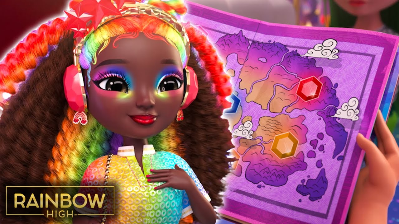The Saga of the Crystals 🌈 🗺️ | Season 6, Episode 5 | Rainbow High