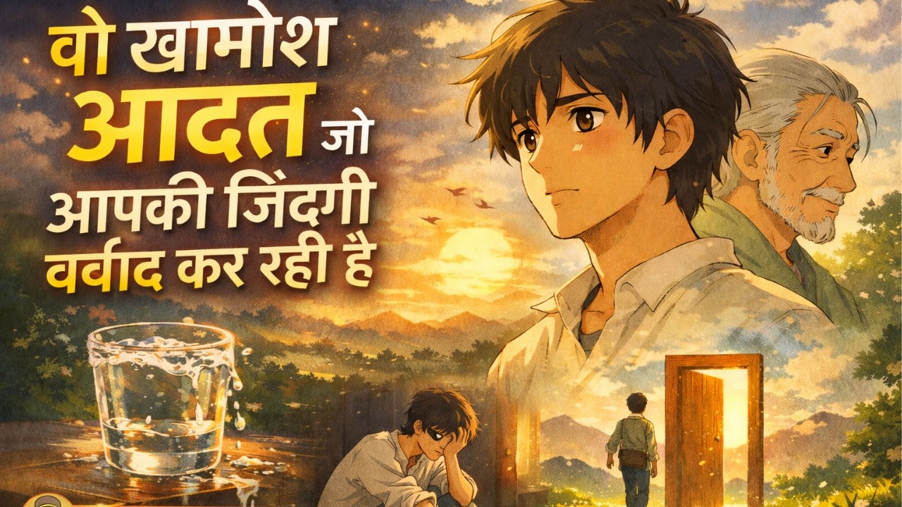 (वो खामोश आदत जो आपकी ज़िंदगी बर्बाद कर रही है)  Little solder moral story
