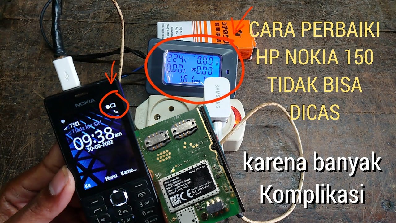 nokia 150 rm 1190 tidak bisa di cas - trik mudah nokia tidak mengisi