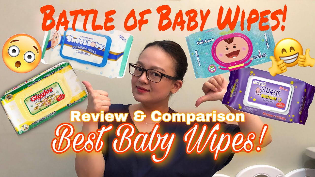 WHAT IS THE BEST BABY WIPES? | REVIEW AND COMPARISON | Nins Po