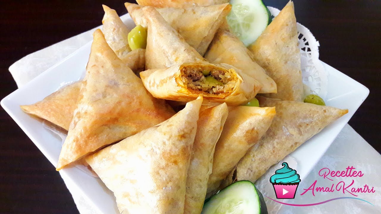 بريوات مالحين مقرمشين بحشوة لذيذة بزاااااف وصفة سرييييعة التحضير