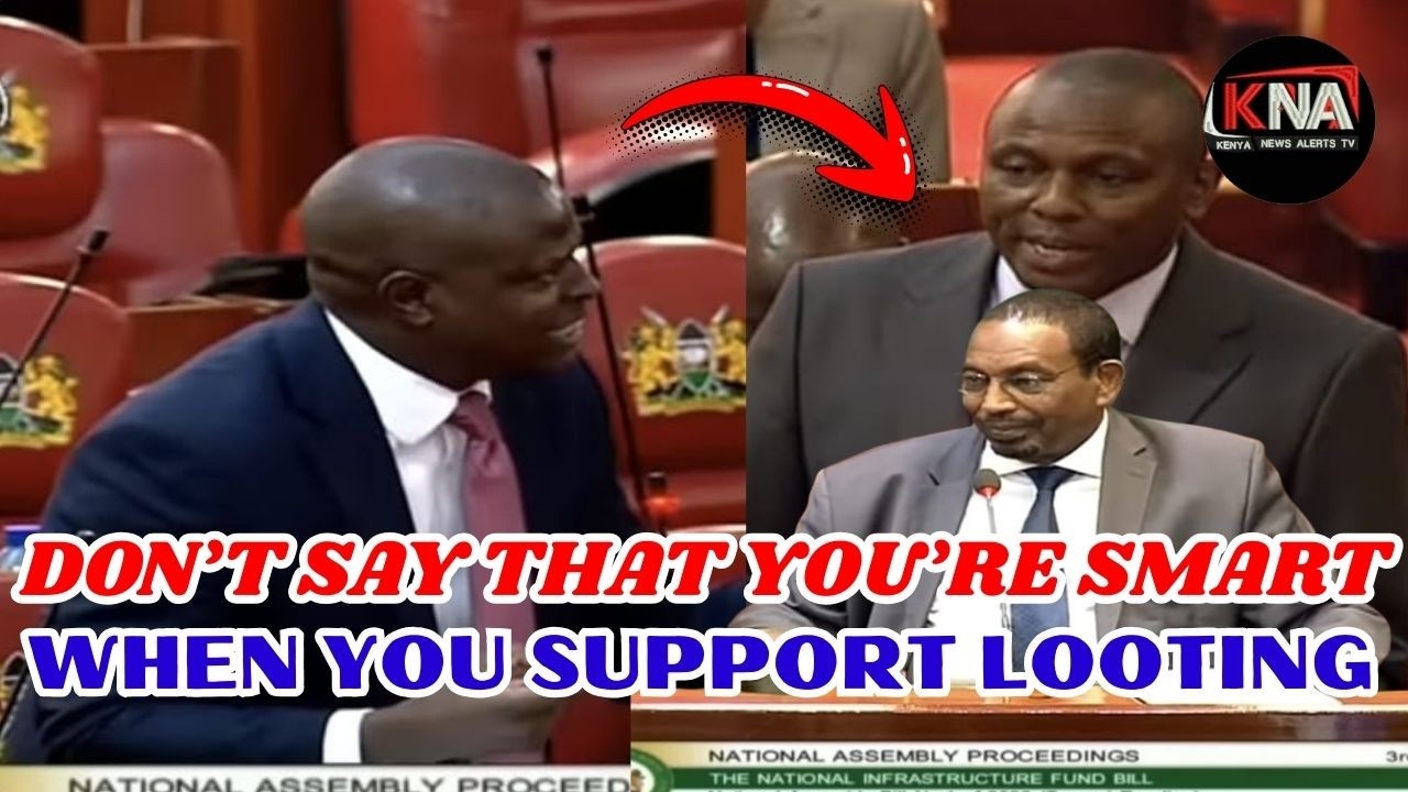 FEERLESS NDINDI NYORO SILENCING THE HOUSE BY EXPOSING THE GOVERNMENT LOOTING SECRETES