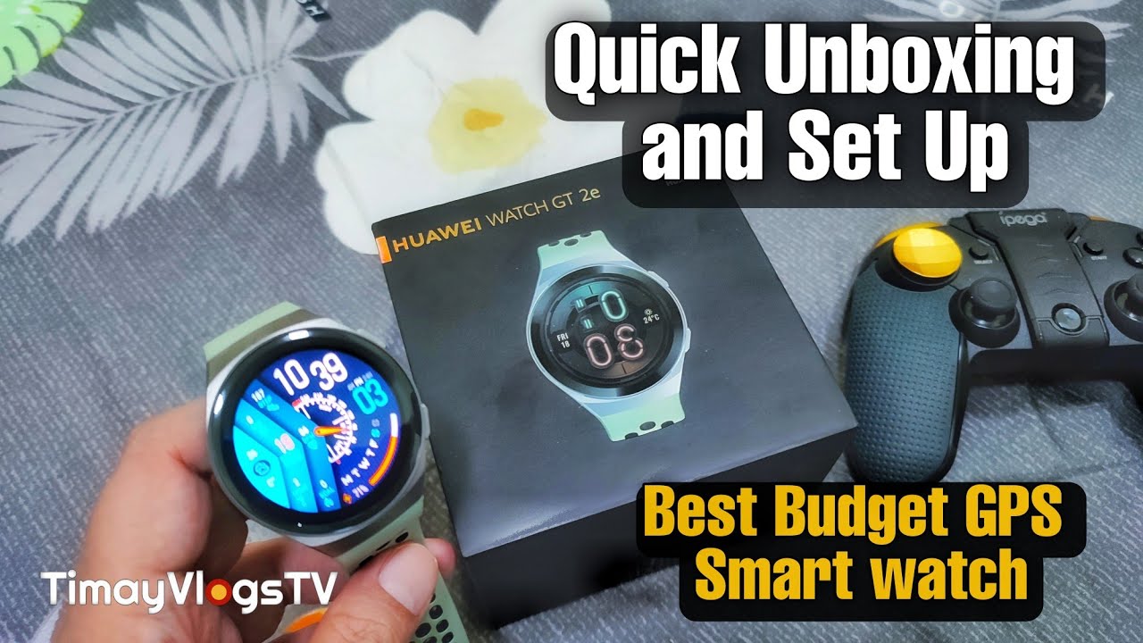 HUAWEI WATCH GT 2E : Quick Unboxing, Set-up and Detailed Features in 2022