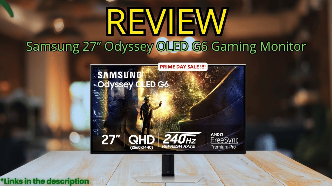 Samsung Odyssey OLED G6 Review – Best 27” QD-OLED 240Hz Gaming Monitor in 2025! 0.03ms & G-Sync