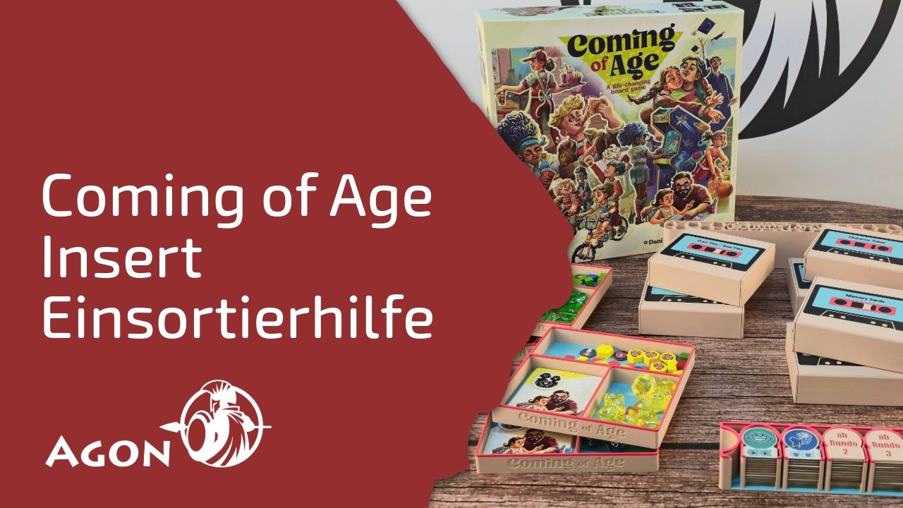 Coming of Age Insert Einsortierhilfe