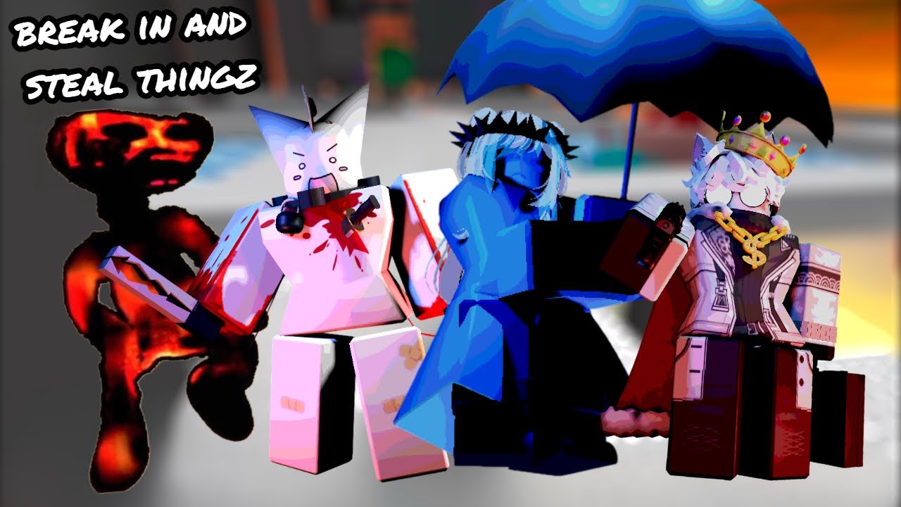 USING THE MOST EXPENSIVE ENTITY SKINS! | Roblox Break in and Steal Thingz!