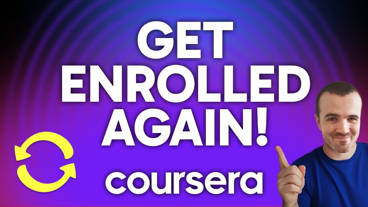 How to RE-ENROLL in a Coursera Course (Step by Step)