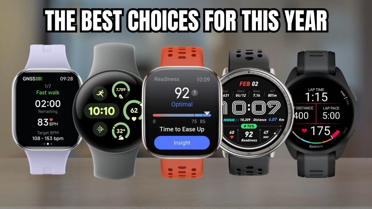 5 Best Smartwatches for 2025 (Best Price and Features)
