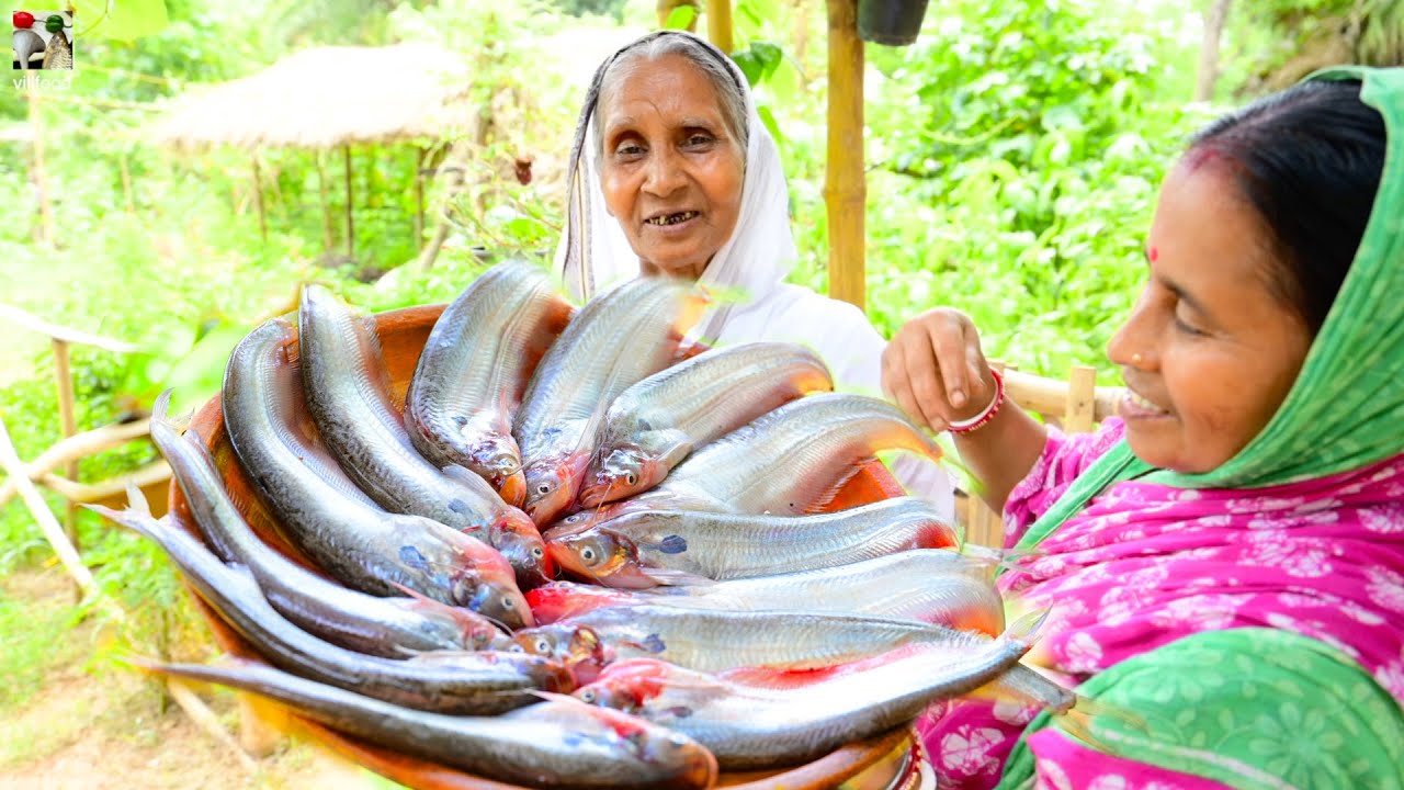 অজয় নদীর পাবদা মাছের তেল ঝাল রেসিপি | Pabda Macher Tel Jhal recipe | Ajay river fish | villfood