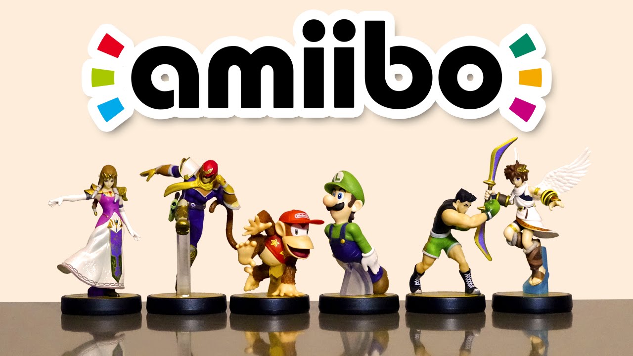 Nintendo Amiibo Unboxing! Wave 2! Luigi, Zelda, Pit, Captain Falcon, Diddy Kong, Little Mac!