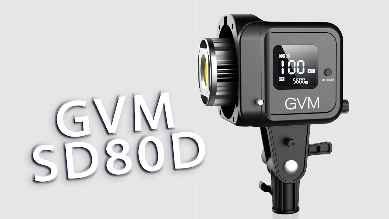 GVM SD80D Led light Studio