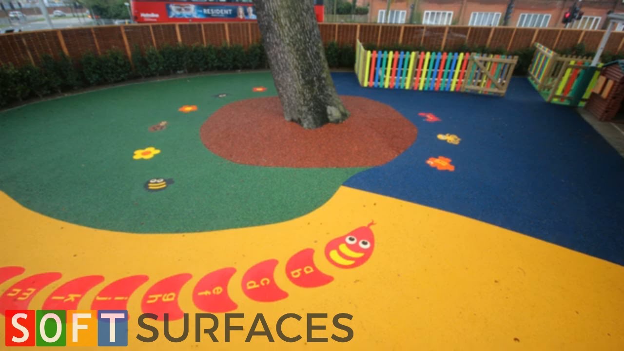 Wetpour Installation in Iver Heath, London | Wet Pour Playground