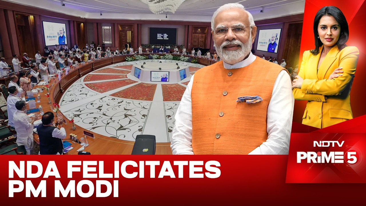 PM Modi News | NDA Felicitates PM Modi As He Becomes India's Longest-Serving Elected PM
