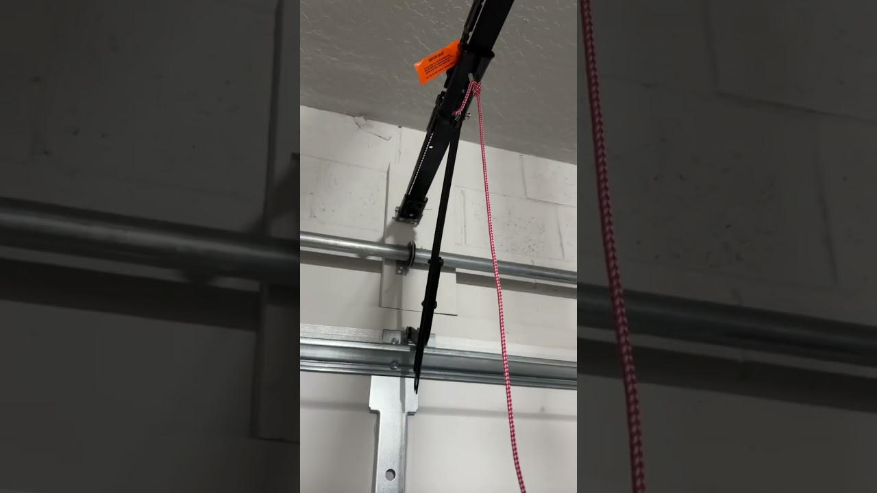 Opening and Securing Garage Doors for a Power Outage
