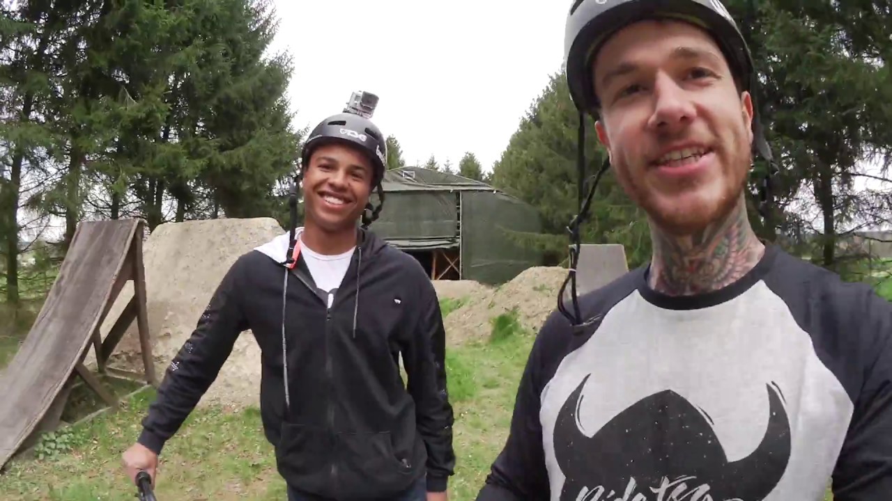 Backyard Session mit Malik Haase - MTB Dirt Jump | Fabio Sch&auml;fer Vlog #51