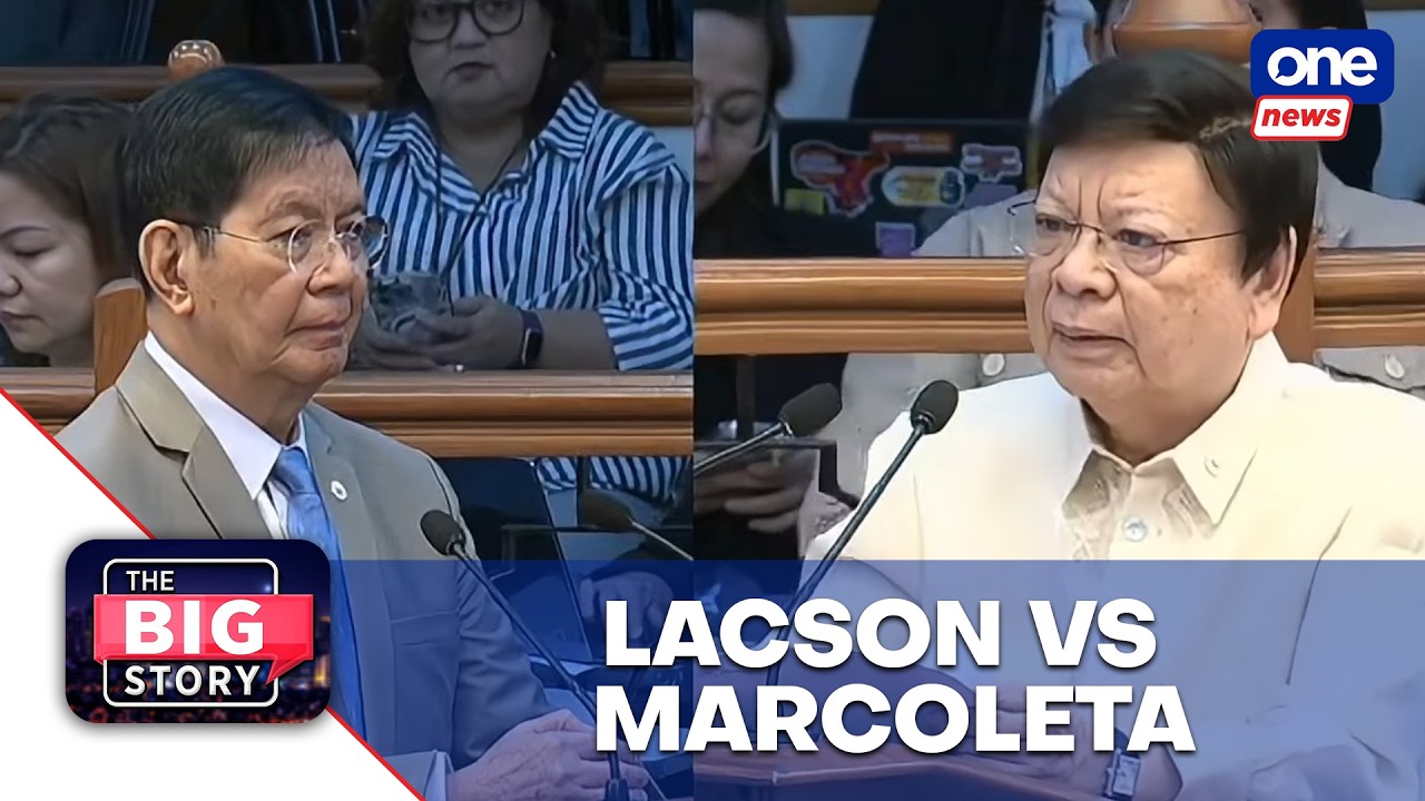 Lacson trades barbs with Marcoleta in Senate