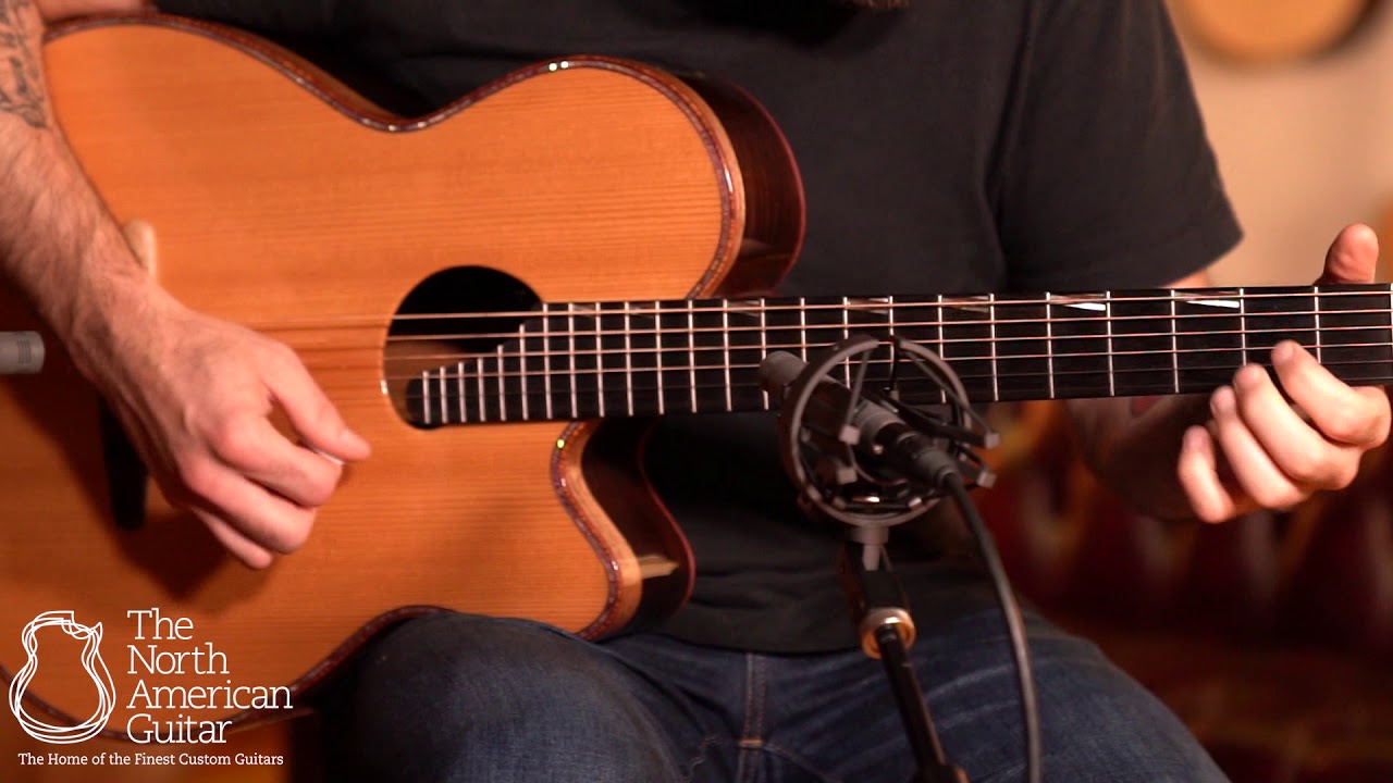 McGill 25th Anniversary Super SE Acoustic Guitar Played By Carl Miner
