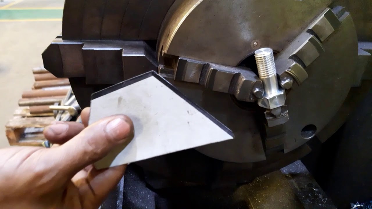 Cara Membuat BAUT ULIR Lengkap Dengan SEGI ENAM Hanya Dengan MESIN BUBUT