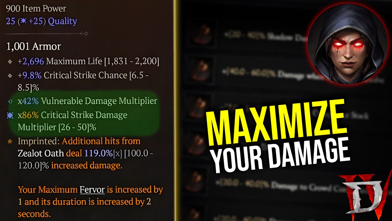Diablo 4 &mdash; ИСПРАВЬ СВОЙ УРОН! Как это работает.