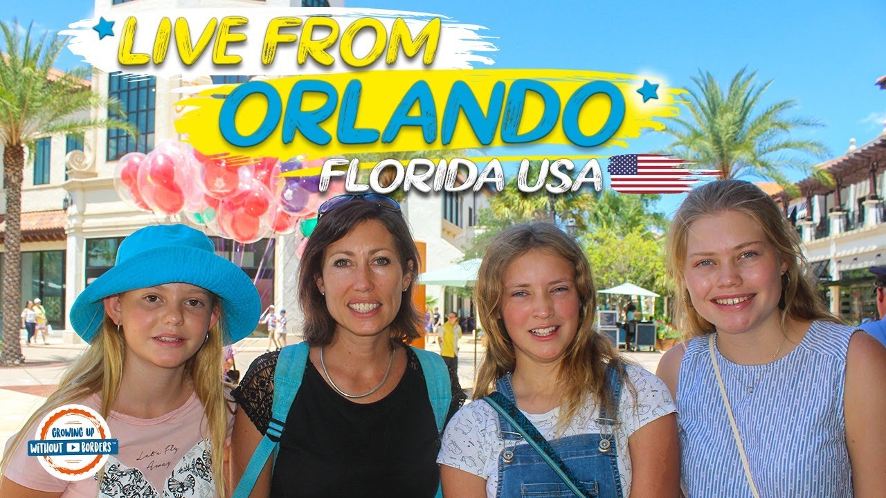 Live Q&A from Orlando Florida! | 90+ Countries with 3 Kids