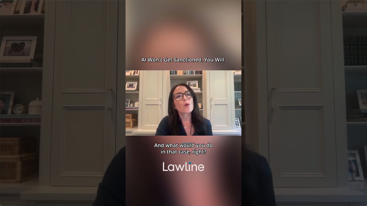 ИИ нельзя уволить. Вас &mdash; можно. #Lawline #CLE #ЮридическаяЭтика #LegalTech #ПрофессиональнаяОтвет...
