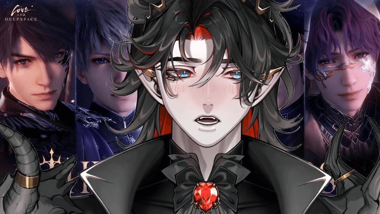 Vampire Vtuber reacts to 2nd Anniversary Celebration Love and Deepspace | Throne of Eros
